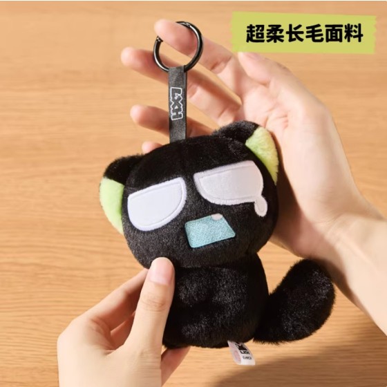 LXH-The Legend of Luo Xiaohei Peripherals: Frightened Xiaohei Plush Doll and Plush Pendant
